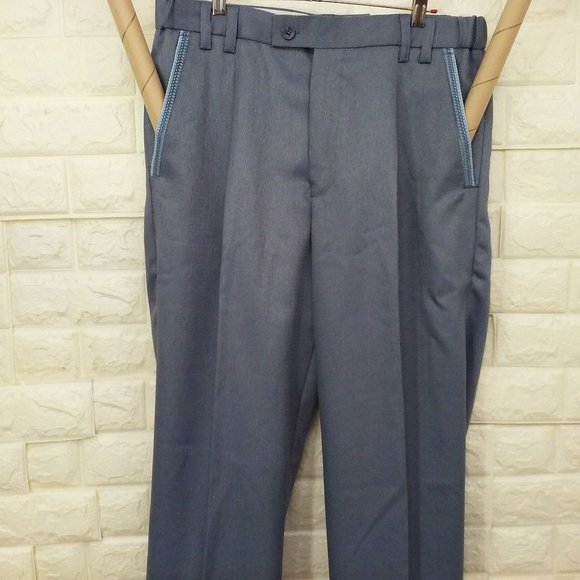 NWT Stacy Adams 4302 Slacks Men's 34x34 Pleated - Picture 4 of 12